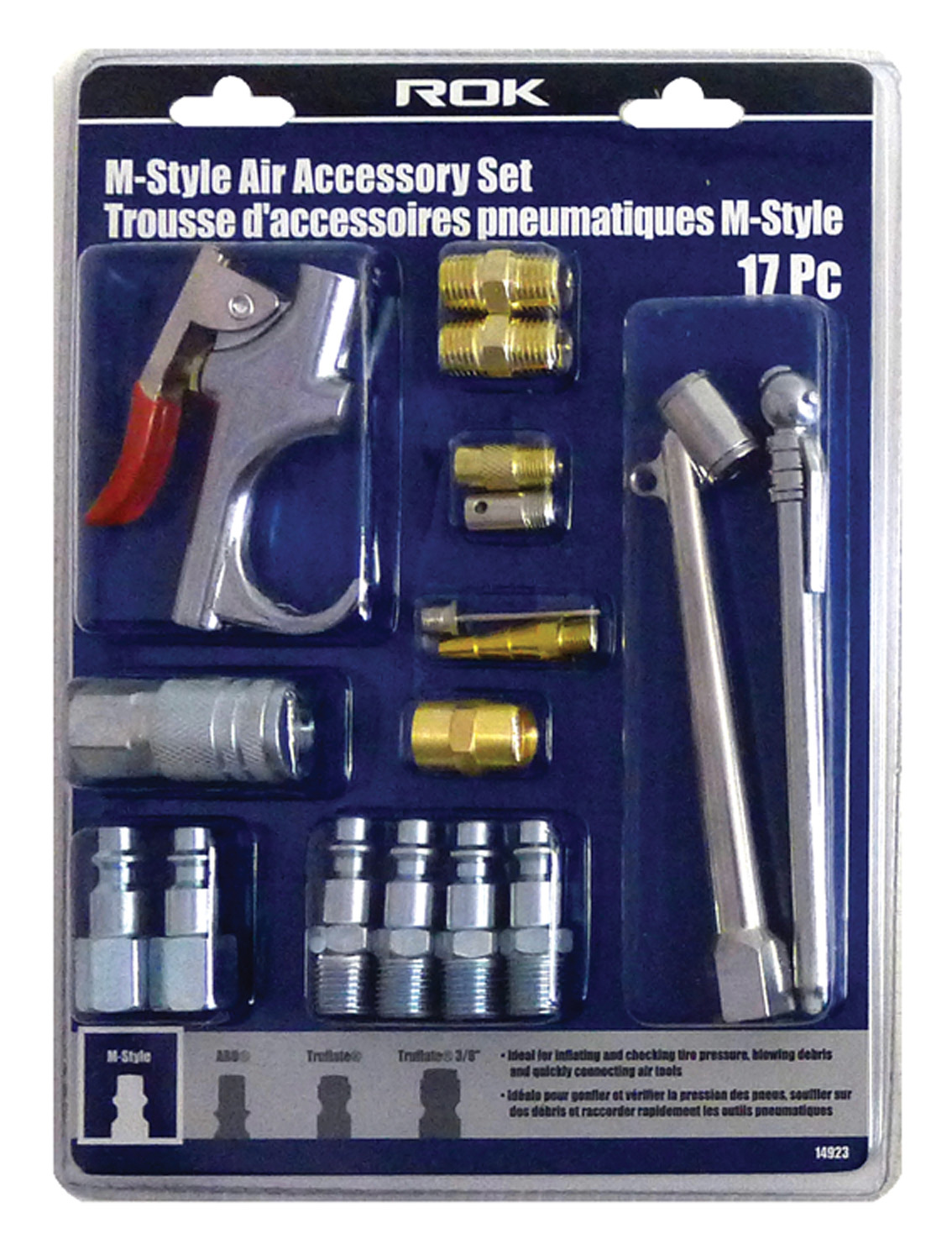 Air Tool Accessory Kit, 17 Pc.